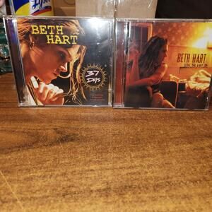 Lot of 2 Beth Hart CDs, Leave the Light On (2003) & 37 days (2008)